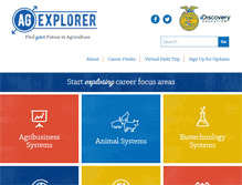 Tablet Screenshot of agexplorer.com